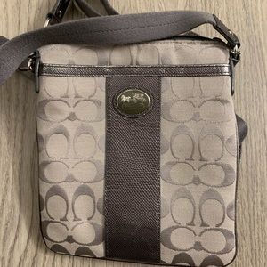 COACH Grey Crossbody